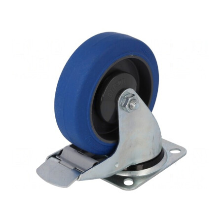 Roată de transport 125mm 150kg | Electronic-mag.ro | Componente Electronice