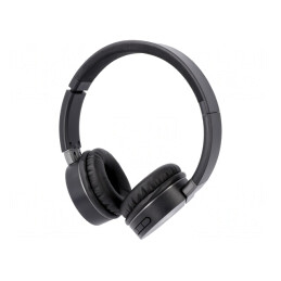 Căști fără Fir cu Microfon Negre USB și Jack 3,5mm | Electronic-mag.ro | Componente Electronice