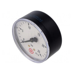 Manometru 0-25 bar 63 mm pentru lichide și gaze inerte | Electronic-mag.ro | Componente Electronice