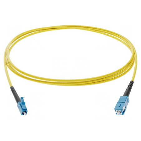 Patch Cord Fibră Optică LC/UPC-SC/UPC 1m 9/125um | Electronic-mag.ro | Componente Electronice