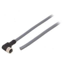 Cablu Conectare M8 4-PIN Unghi 3m 36VAC 2.2A PUR | Electronic-mag.ro | Componente Electronice