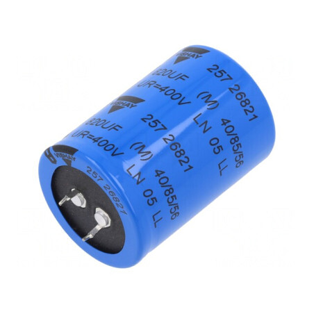 Condensator electrolitic SNAP-IN 820uF 400VDC 35x50mm 20% | Electronic-mag.ro | Componente Electronice