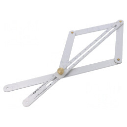 Echer Reglabil 165x320mm pentru Măsurători Precise | Electronic-mag.ro | Componente Electronice