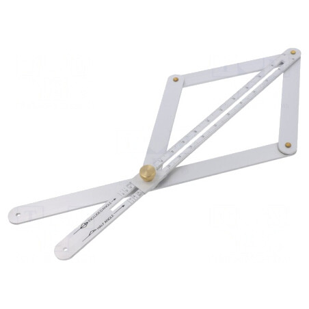 Echer Reglabil 165x320mm pentru Măsurători Precise | Electronic-mag.ro | Componente Electronice