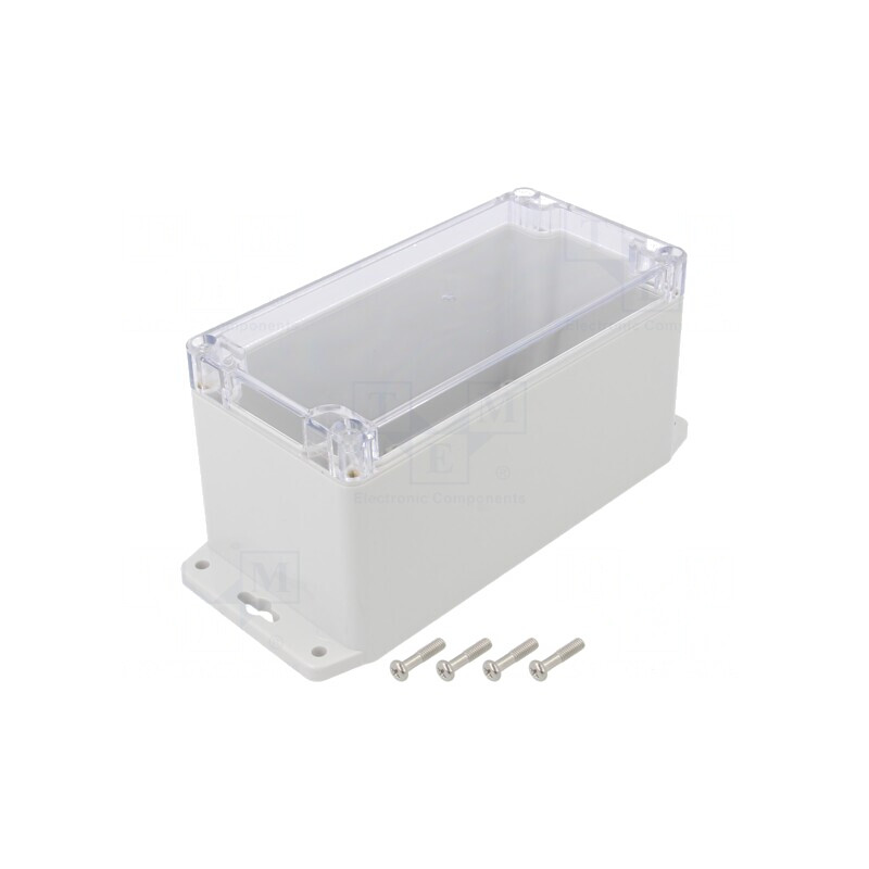 Carcasă Universală cu Lame de Fixare 80x160x85mm IP68 | Electronic-mag.ro | Componente Electronice