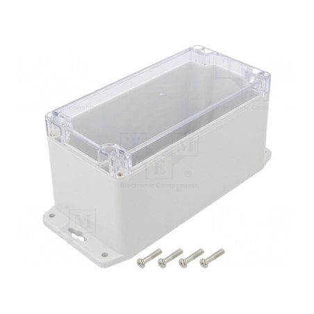 Carcasă Universală cu Lame de Fixare 80x160x85mm IP68 | Electronic-mag.ro | Componente Electronice