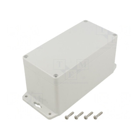 Carcasă Universală 80x160x85 mm cu Lame de Fixare IP68 | Electronic-mag.ro | Componente Electronice