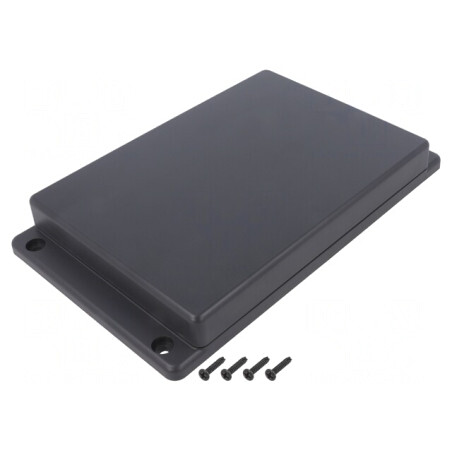Carcasă Universală 125mm x 175mm x 25mm cu Lame de Fixare | Electronic-mag.ro | Componente Electronice