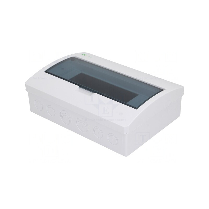 Carcasă modulară albă IP40 12 module 400V | Electronic-mag.ro | Componente Electronice