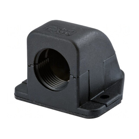 Conector în unghi PG16 IP65 poliamidă neagră | Electronic-mag.ro | Componente Electronice