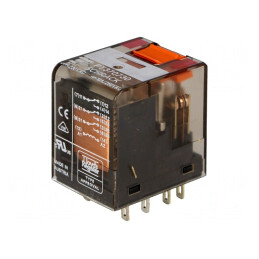 Releu electromagnetic 3PDT 230VAC 10A | Electronic-mag.ro | Componente Electronice