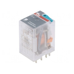Releu Electromagnetic 4PDT 125VDC 6A | Electronic-mag.ro | Componente Electronice