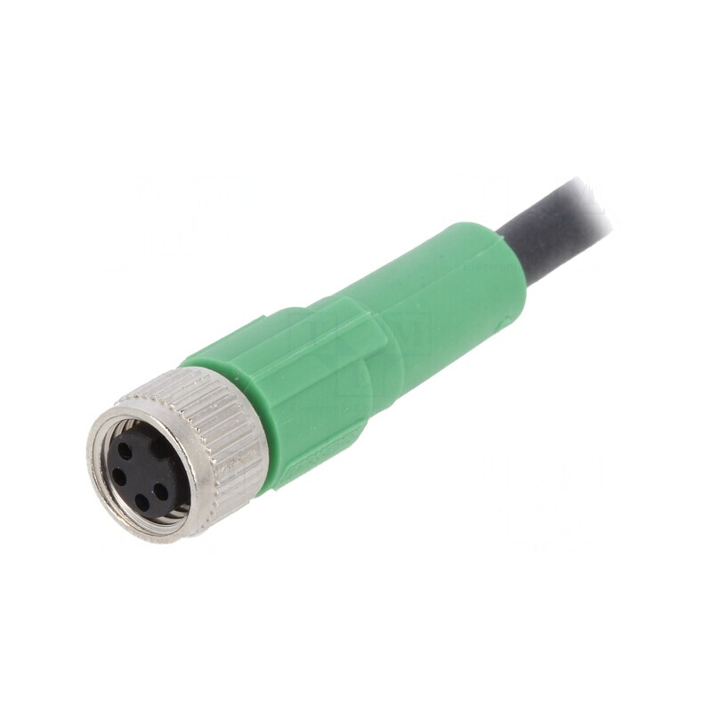 Cablu de conectare M8 3m 30VAC 4A | Electronic-mag.ro | Componente Electronice