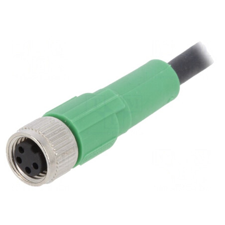 Cablu de conectare M8 3m 30VAC 4A | Electronic-mag.ro | Componente Electronice