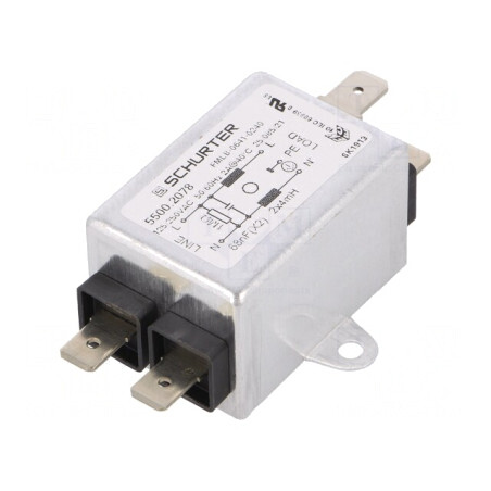 Filtru Anti-Interferențe 250VAC 68nF 4mH 2A | Electronic-mag.ro | Componente Electronice