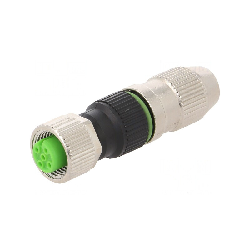 Mufă M12 4-PIN mamă IDC pe cablu DeviceNet/CANopen | Electronic-mag.ro | Componente Electronice