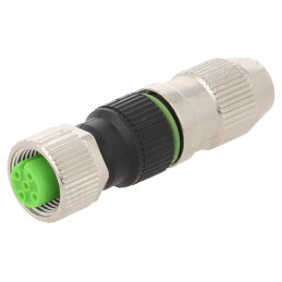 Mufă M12 4-PIN mamă IDC pe cablu DeviceNet/CANopen | Electronic-mag.ro | Componente Electronice