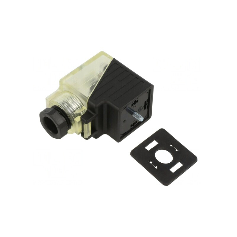 Conector cu Valvă Mufă Format A 18mm 3 PIN 90° | Electronic-mag.ro | Componente Electronice Conector cu Valvă Mufă Format A 18mm 3 PIN 90° | Electronic-mag.ro | Componente Electronice