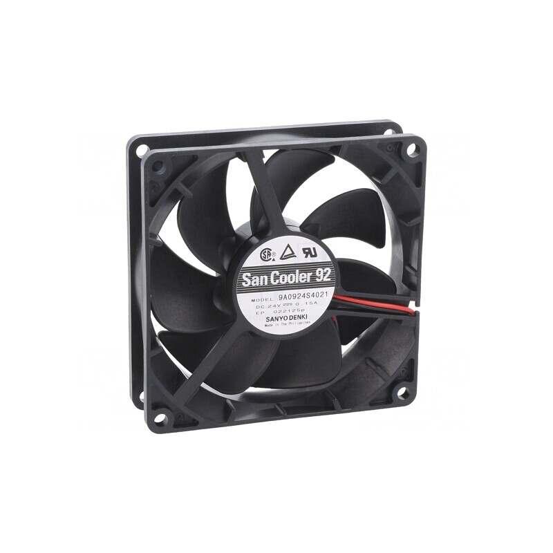 Ventilator axial 24V DC 92mm 39dBA | Electronic-mag.ro | Componente Electronice