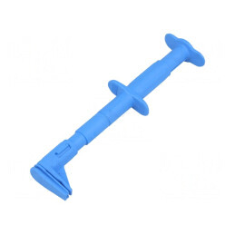Clips Aligator Măsurare 5A 1kVDC Albastru 4mm | Electronic-mag.ro | Componente Electronice