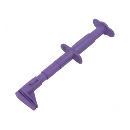 Clips de măsurare crocodil violet 5A 1kVDC 4mm | Electronic-mag.ro | Componente Electronice