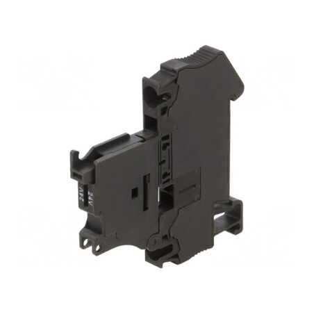 Bornă cu Arc pentru Șine 0,08-4mm2, Lățime 6,2mm | Electronic-mag.ro | Componente Electronice