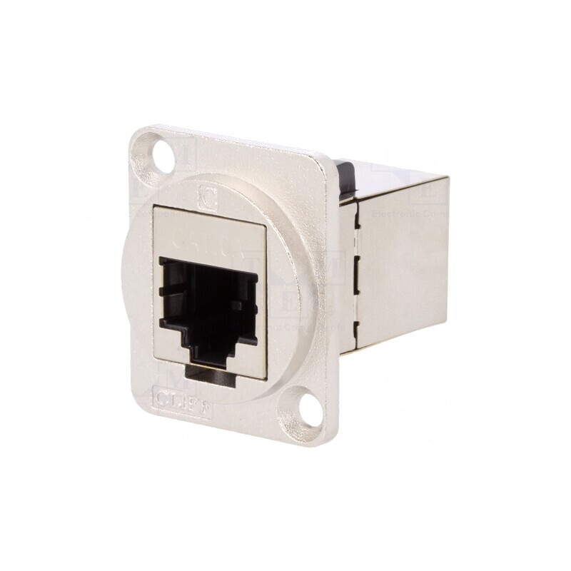 Adaptor FT Cat 6a Ecranat Metal 8p8c 19x24mm | Electronic-mag.ro | Componente Electronice Adaptor FT Cat 6a Ecranat Metal 8p8c 19x24mm | Electronic-mag.ro | Componente Electronice