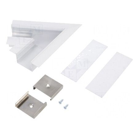 Conector Aluminiu 60° Alb VARIO30-05 | Electronic-mag.ro | Componente Electronice