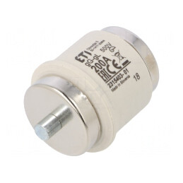 Siguranță gG 200A 500V Ceramică | Electronic-mag.ro | Componente Electronice