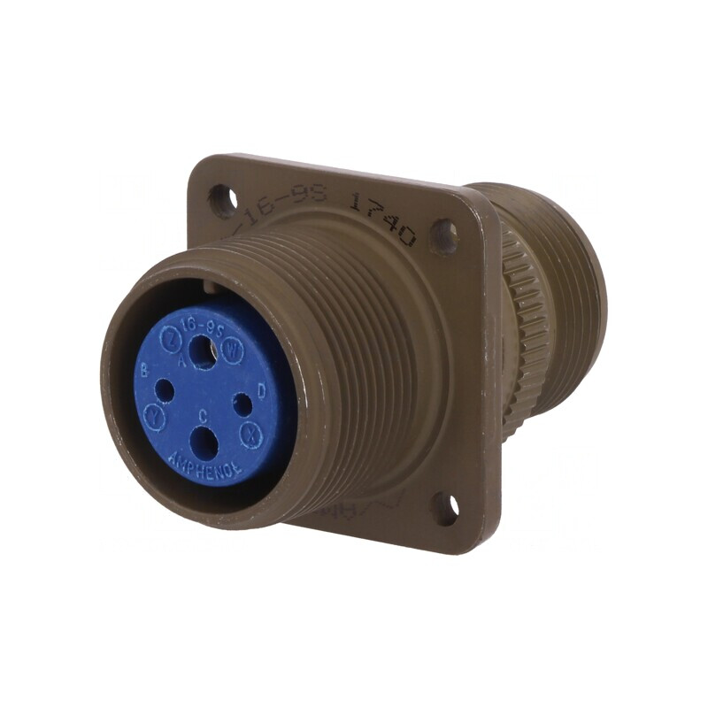 Conector Circular Aluminiu 16 97 Oliv | Electronic-mag.ro | Componente Electronice Conector Circular Aluminiu 16 97 Oliv | Electronic-mag.ro | Componente Electronice