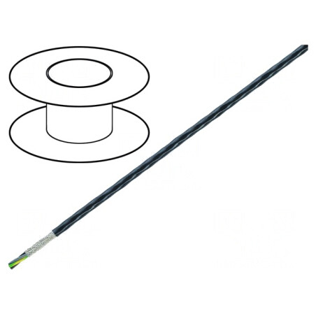 Cablu PTFE Negru 3G0,75mm2 ÖLFLEX® HEAT 260 C | Electronic-mag.ro | Componente Electronice