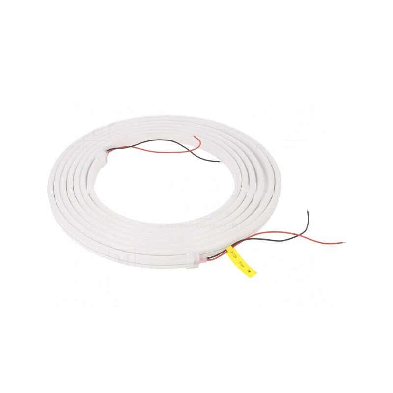 Bandă LED NEON albastru 2835 12V IP65 10W/m | Electronic-mag.ro | Componente Electronice