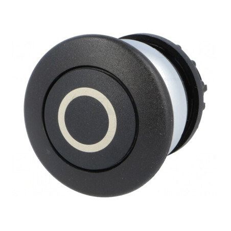 Comutator apăsare 22mm negru | Electronic-mag.ro | Componente Electronice