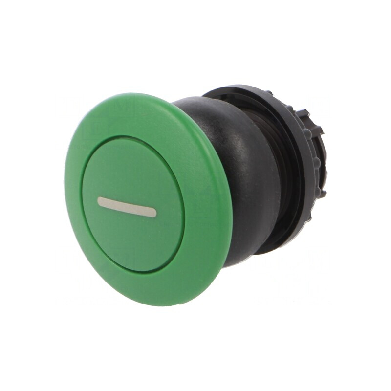 Comutator Apăsare 22mm Verde | Electronic-mag.ro | Componente Electronice