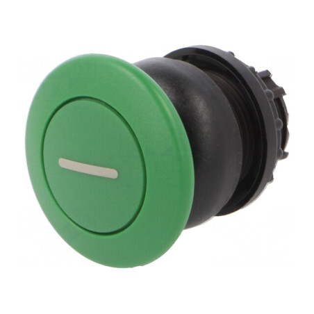 Comutator Apăsare 22mm Verde | Electronic-mag.ro | Componente Electronice