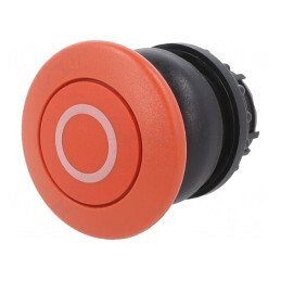 Comutator Apăsare 22mm Roșu | Electronic-mag.ro | Componente Electronice