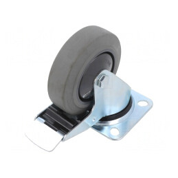 Roată de transport 100mm 150kg | Electronic-mag.ro | Componente Electronice