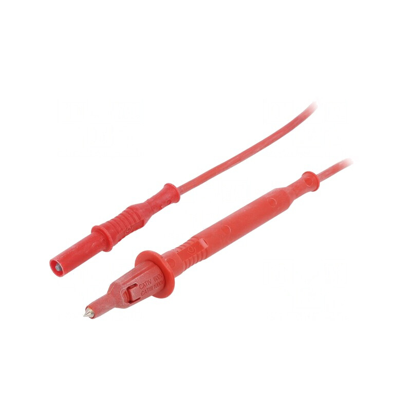 Cablu de măsurare 20A cu mufe banană 4 mm | Electronic-mag.ro | Componente Electronice