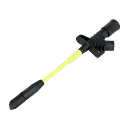Clips de măsurare negru 4mm 10A 60VDC 30VAC | Electronic-mag.ro | Componente Electronice