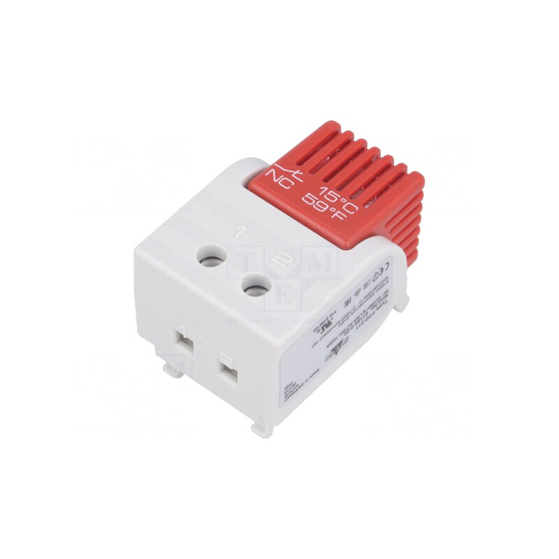 Termostat NC 15°C-5°C 5A 250VAC IP20 | Electronic-mag.ro | Componente Electronice