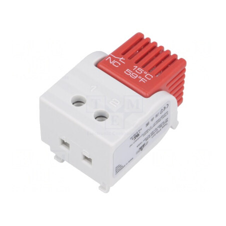 Termostat NC 15°C-5°C 5A 250VAC IP20 | Electronic-mag.ro | Componente Electronice