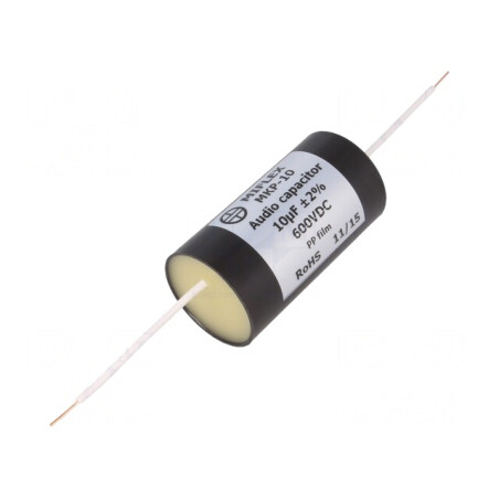 Condensator Polipropilenă 10uF 600VDC 2% THT | Electronic-mag.ro | Componente Electronice