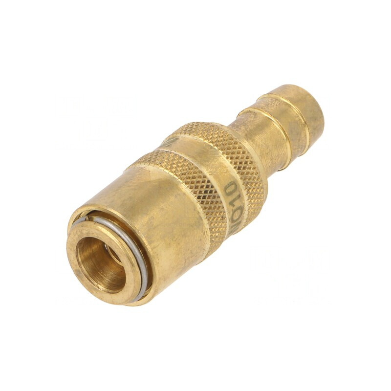 Conector Rapid 10mm Alamă 10bar Etanșare FPM | Electronic-mag.ro | Componente Electronice