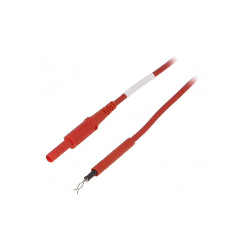 Cablu de măsurare 19A cu mufă banană 4 mm | Electronic-mag.ro | Componente Electronice