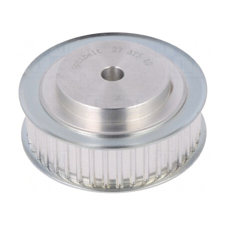 Roată de curea AT5 aluminiu 16x27x62.45mm | Electronic-mag.ro | Componente Electronice