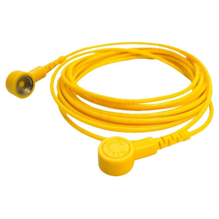 Cablu ESD Galben 3m | Electronic-mag.ro | Componente Electronice