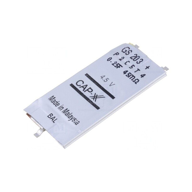 Supercondensator SMD 0,25F 4,5V 30A | Electronic-mag.ro | Componente Electronice