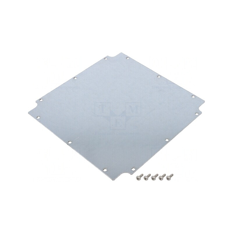 Placă de montare oţel 1554WPL | Electronic-mag.ro | Componente Electronice