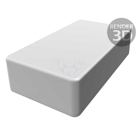 Carcasă Universală Aluminiu IP66 64x115x30mm | Electronic-mag.ro | Componente Electronice
