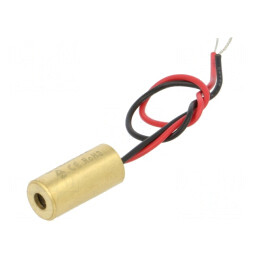 Laser Punct Roșu 650nm 1mW 3-12VDC | Electronic-mag.ro | Componente Electronice
